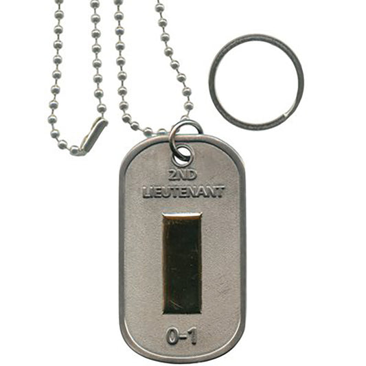 US Air Force 2nd Lieutenant O-1 Dog Tag/Keychain