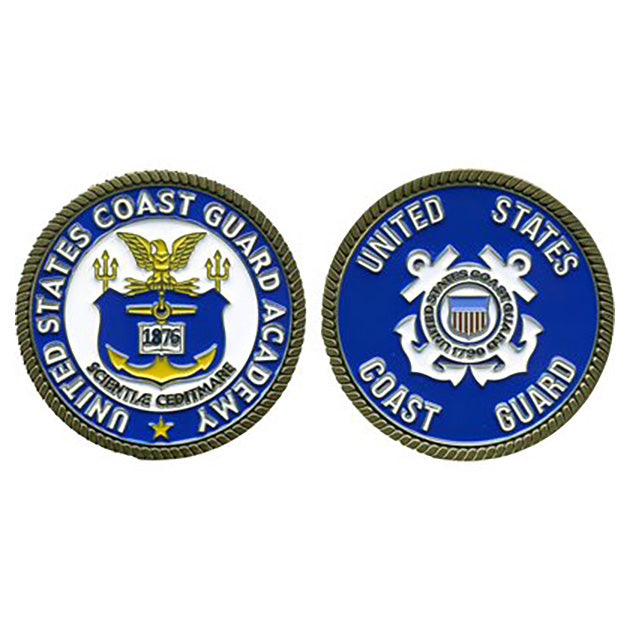 US Coast Guard Academy Challenge Coin