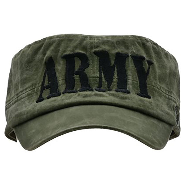 Army Flat Top OD Green Cap