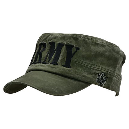 Army Flat Top OD Green Cap