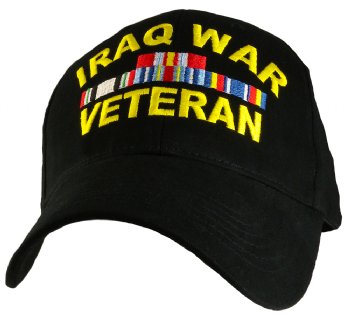 Iraq War Veteran Embroidered Cap