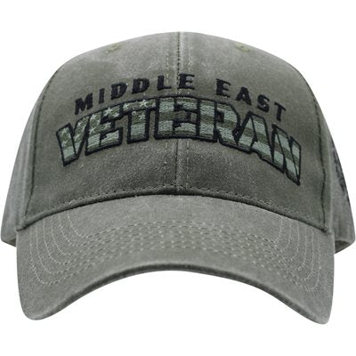 Middle East Veteran Embroidered Cap