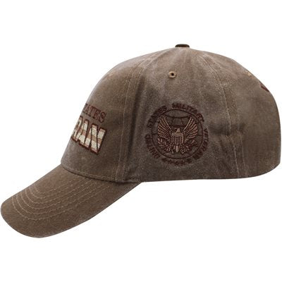 US Flag Veteran Embroidered Cap