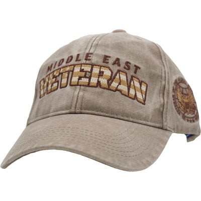 Middle East Veteran Embroidered Cap