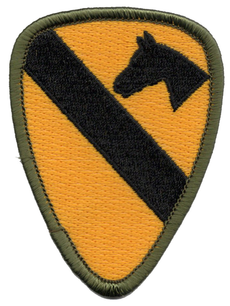 1st Cavalry Iron On Patch