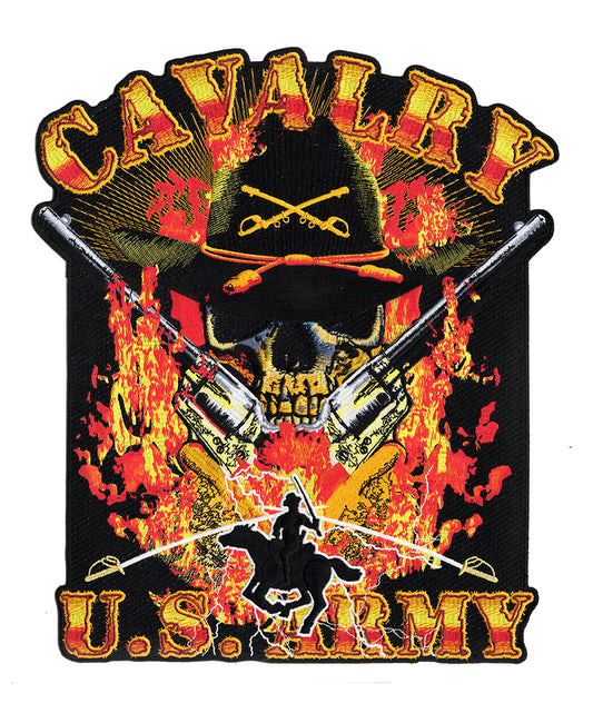 Cavalry US Army Jacket/Vest Patch Iron On Patch