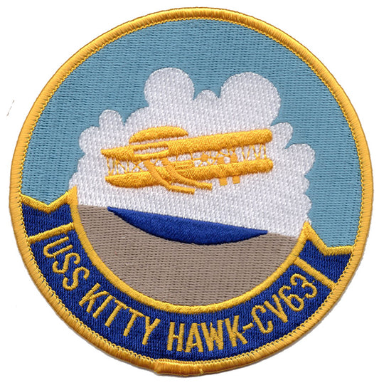 USS Kitty Hawk CV-63 Iron On Patch