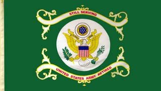 Army Retired Flag
