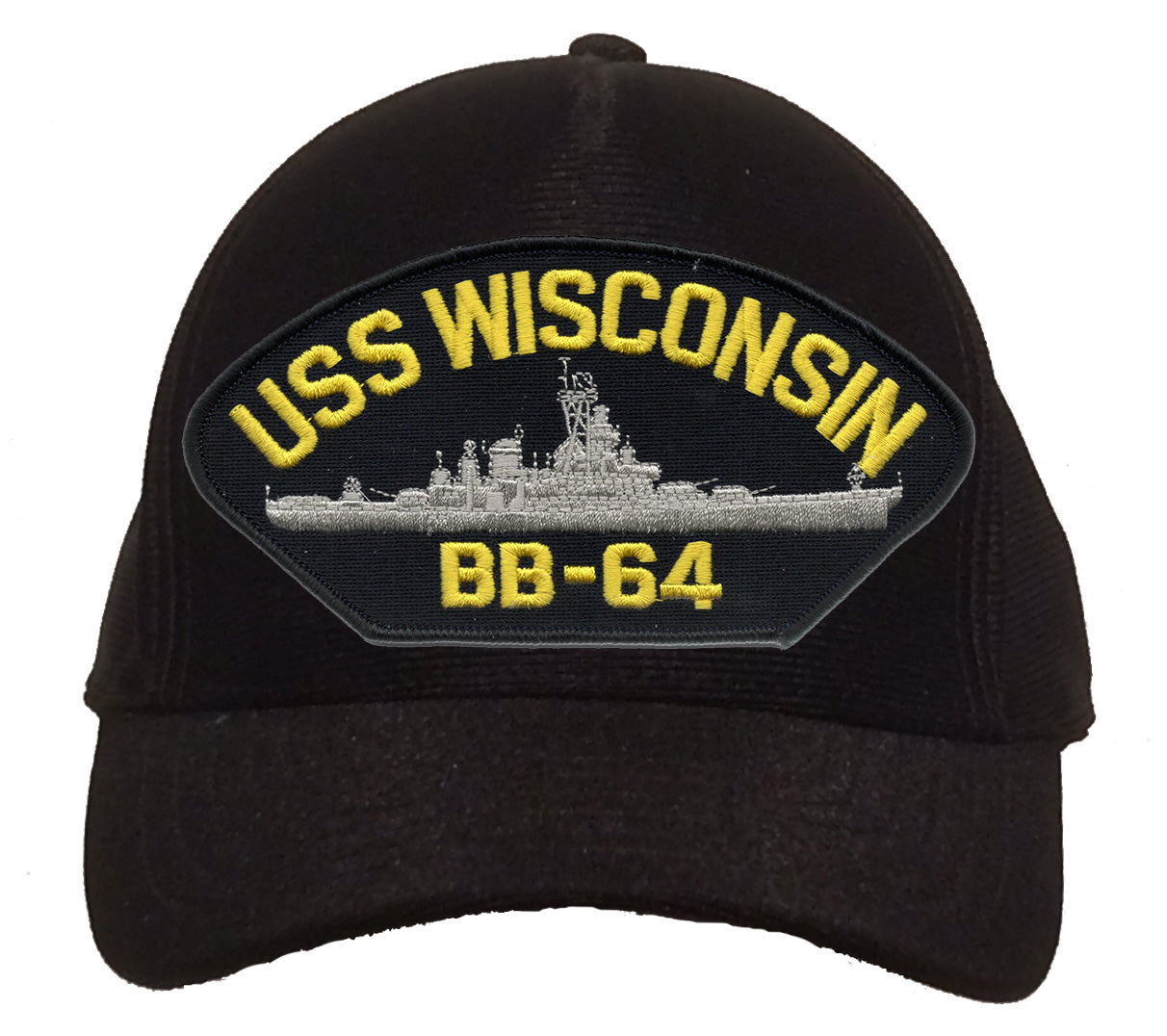 USS Wisconson BB-64 Cap