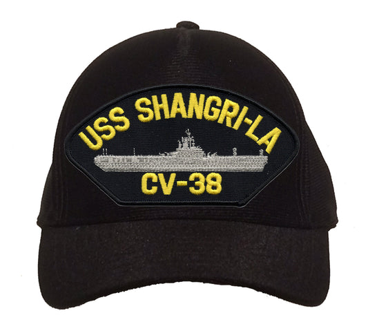 USS Shangri-la CV-38 Cap