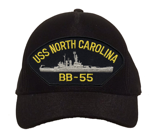 USS North Carolina BB-55 Cap