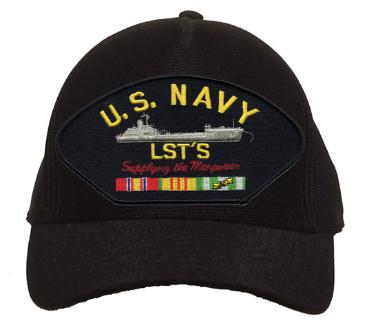 US Navy LST's "Supplying the Manpower" Cap