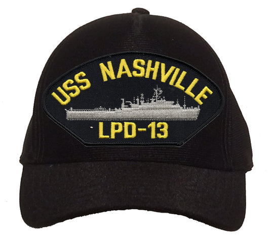 USS Nashville LPD-13 Cap