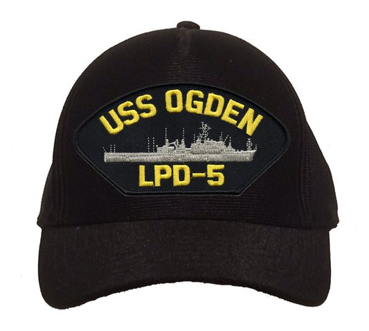 USS Ogden LPD-5 Cap