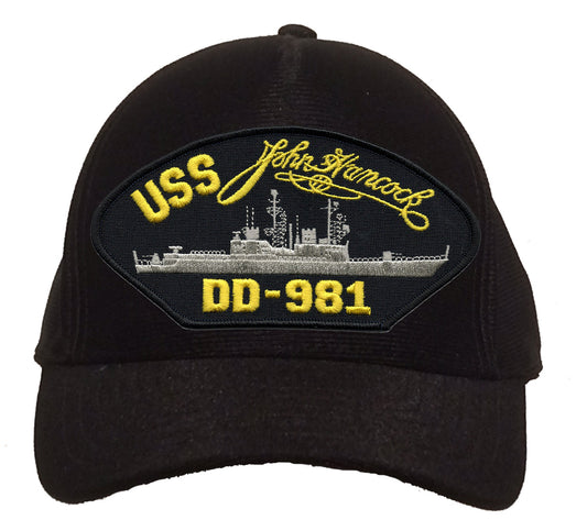 USS John Hancock DD-981 Cap