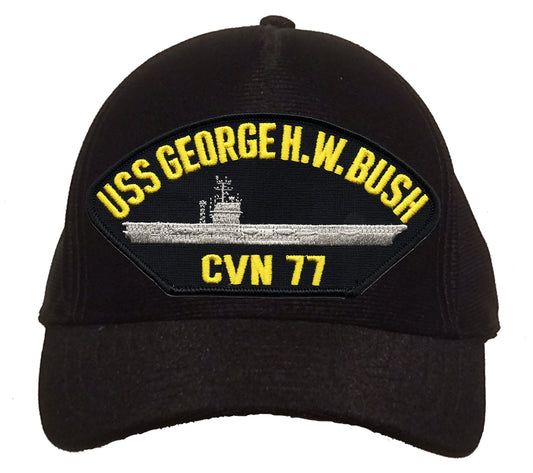 USS George H. W. Bush CVN-77 Cap