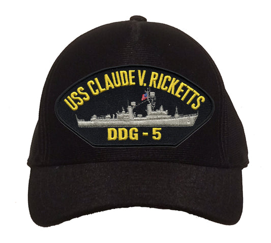 USS Claude V. Ricketts DDG-5 Cap