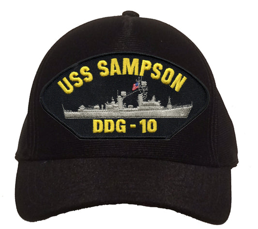 USS Sampson DDG-10 Cap