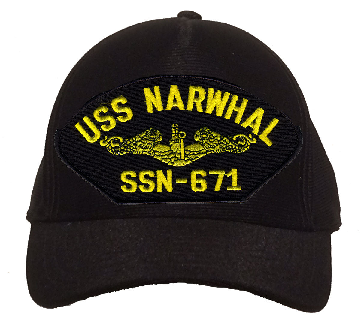 USS Narwhal SSN-671 Gold Dolphins Cap