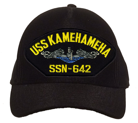 USS Kamehameha SSN-642 Blue Water (Silver Dolphins) Cap