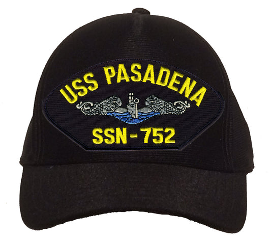 USS Pasadena SSN-752 Blue Water (Silver Dolphins) Cap