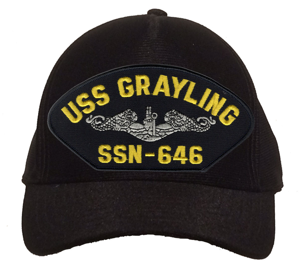USS Grayling SSN-646 Silver Dolphins Cap