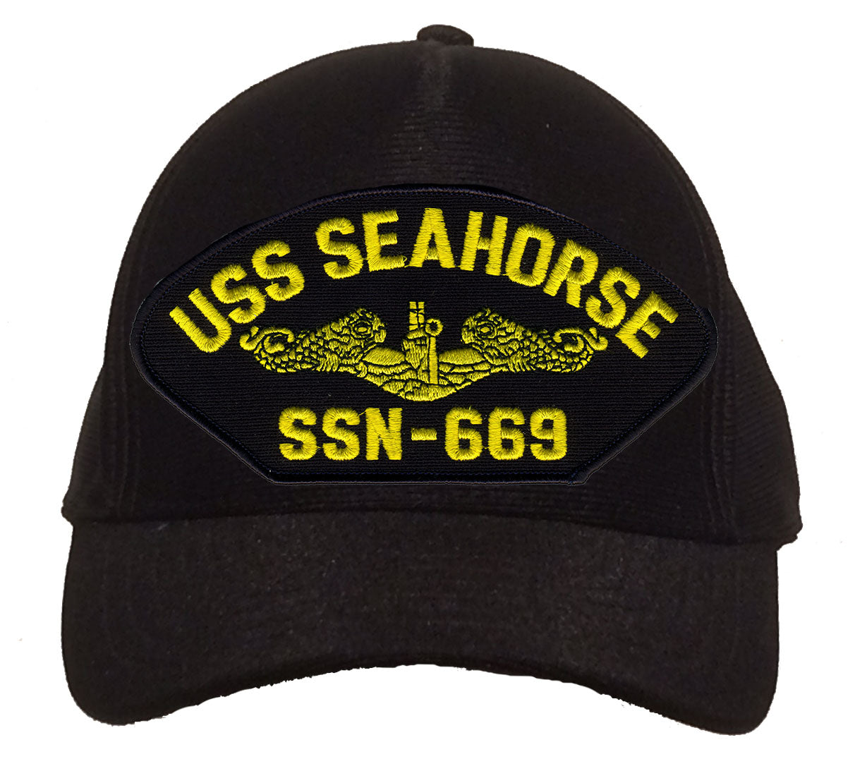 USS Seahorse SSN-669 Gold Dolphins Cap