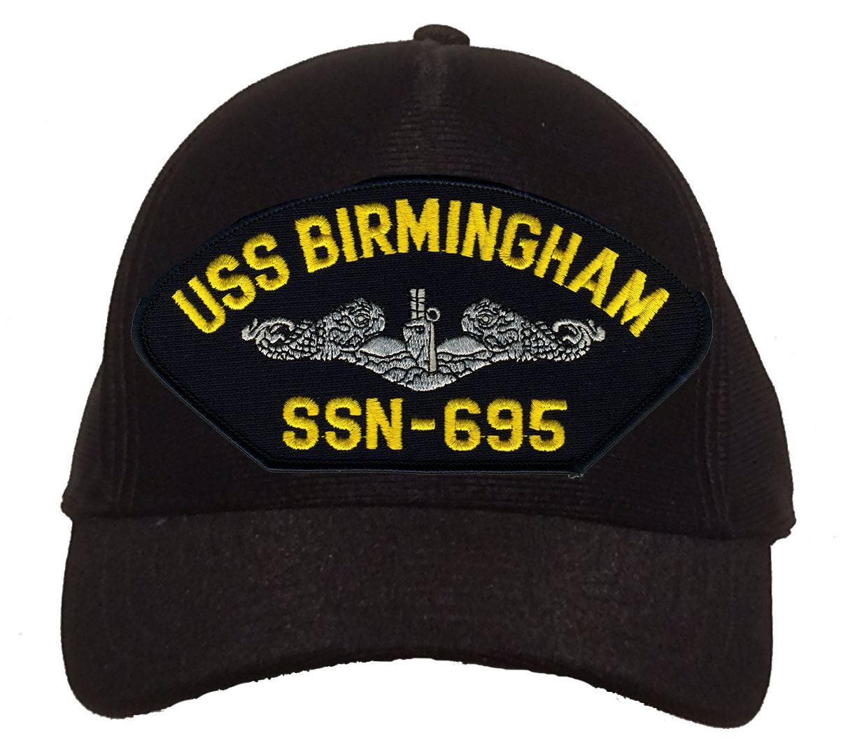 USS Birmingham SSN-695 Silver Dolphins Cap
