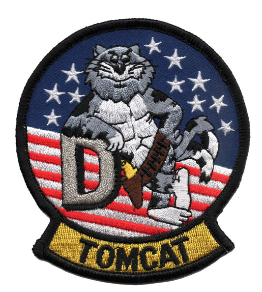 Tomcat D Iron On Patch