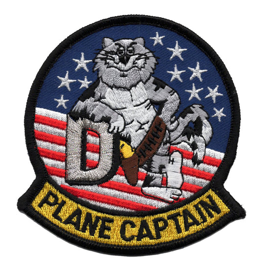 Tomcat D Plane Captian Iron On Patch