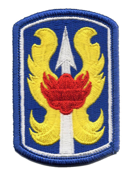 199th Infantry Brigade Iron On Patch