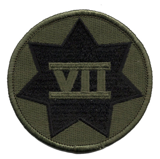 7th Corps Iron On Patch