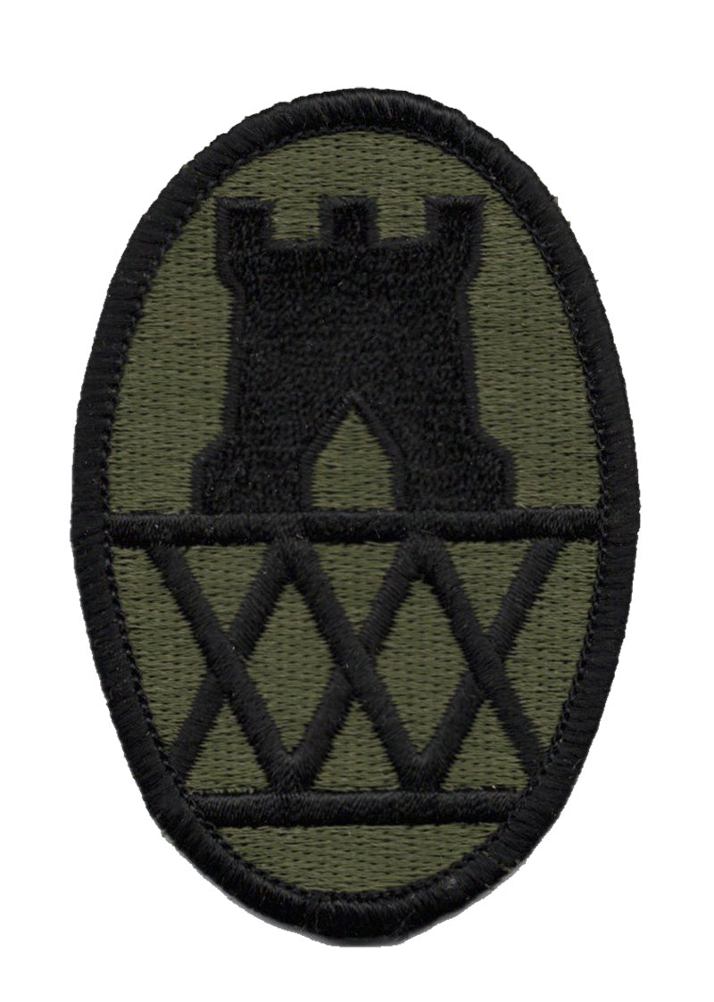 30th Engineer Brigade Iron On Patch