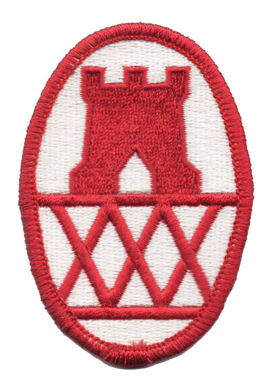 30th Engineer Brigade Iron On Patch