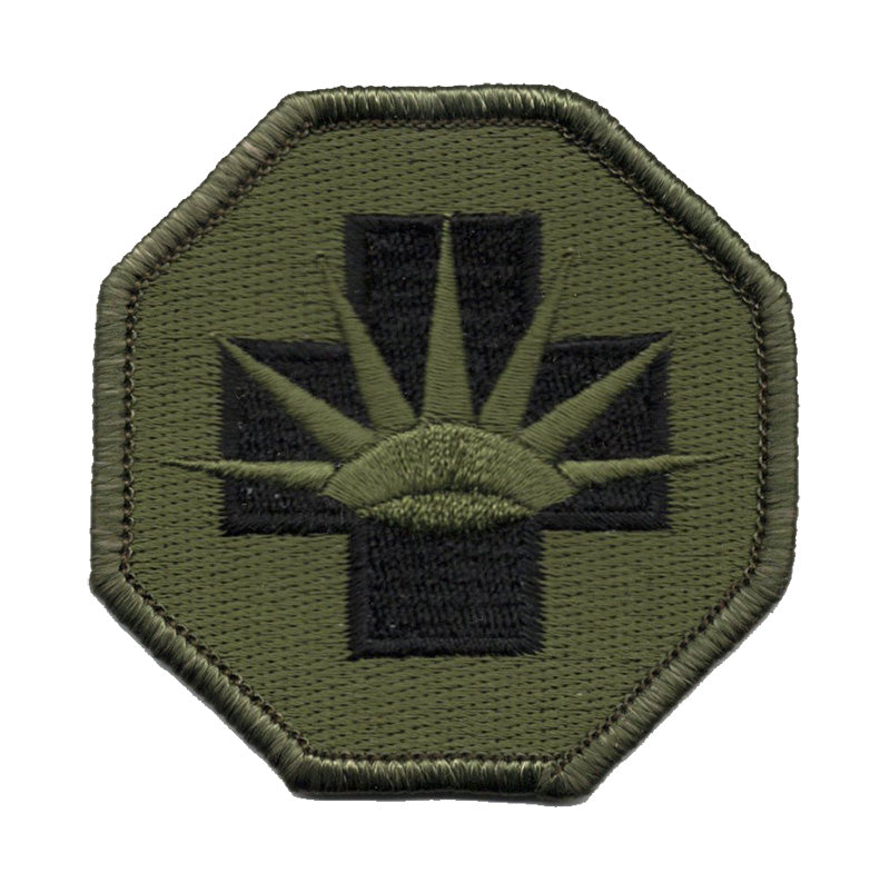 8th Medical Iron On Patch