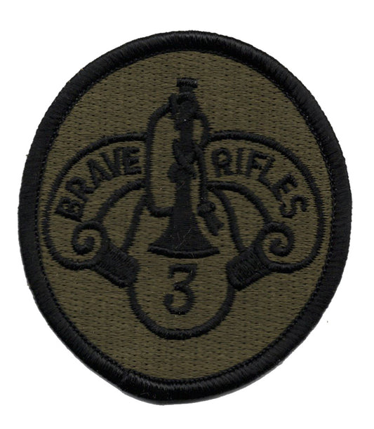3rd Armored Cavalry Iron On Patch