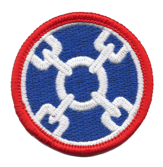 310th Supply Iron On Patch
