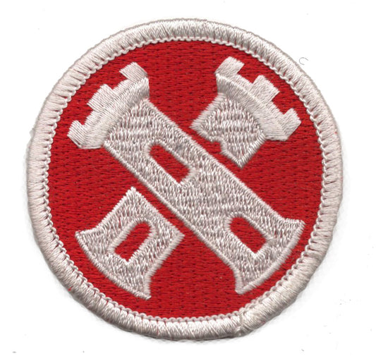 16th Engineering Iron On Patch