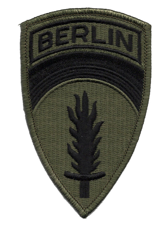 Europe-Berlin Subdued Iron On Patch