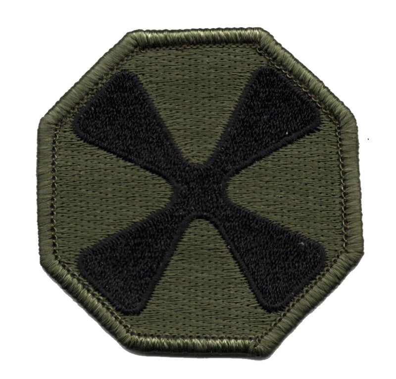 8th Army Iron On Patch
