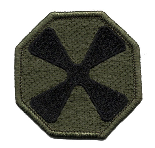 8th Army Iron On Patch
