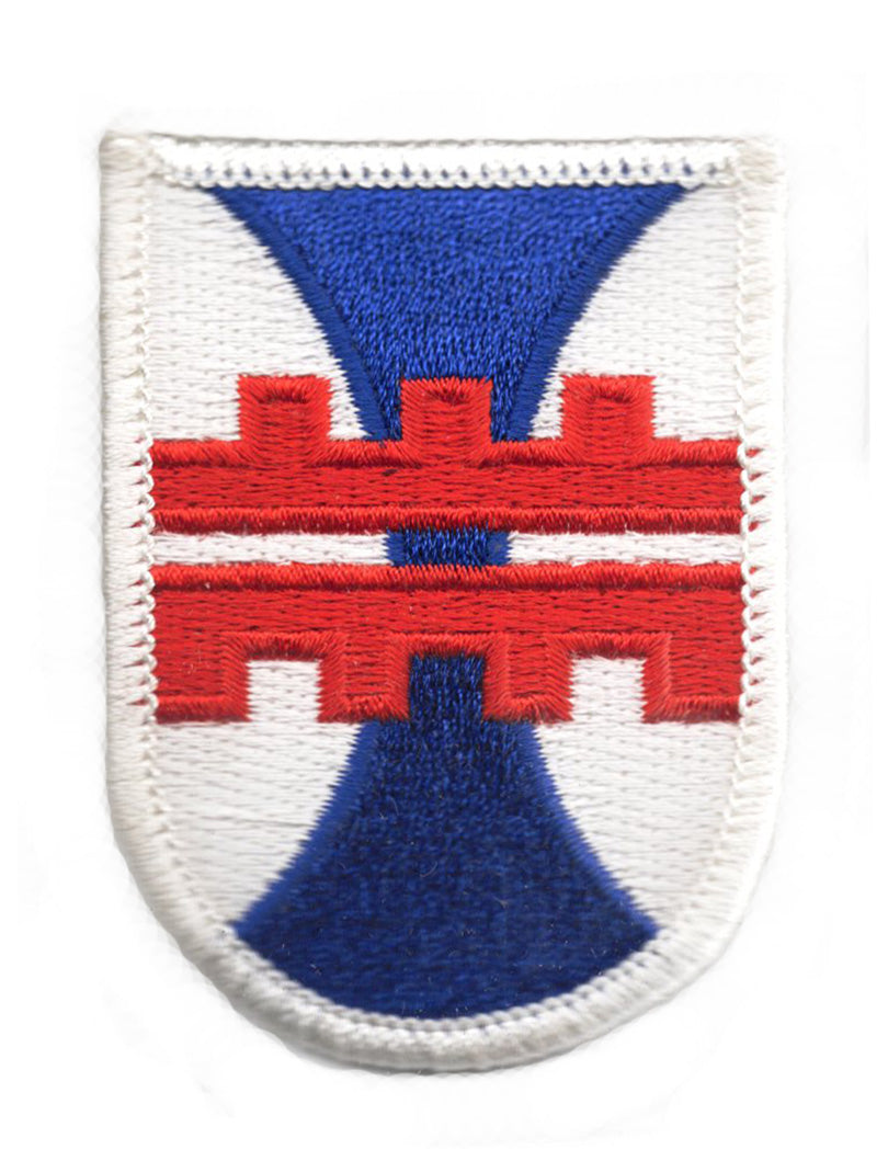 412th Engineering Iron On Patch