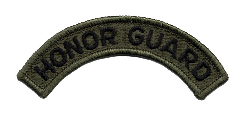 Honor Guard Rocker Iron On Patch
