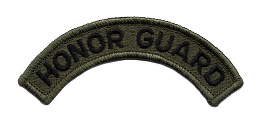 Honor Guard Rocker Iron On Patch