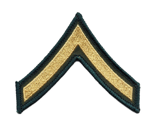 Private Chevron Iron On Patch