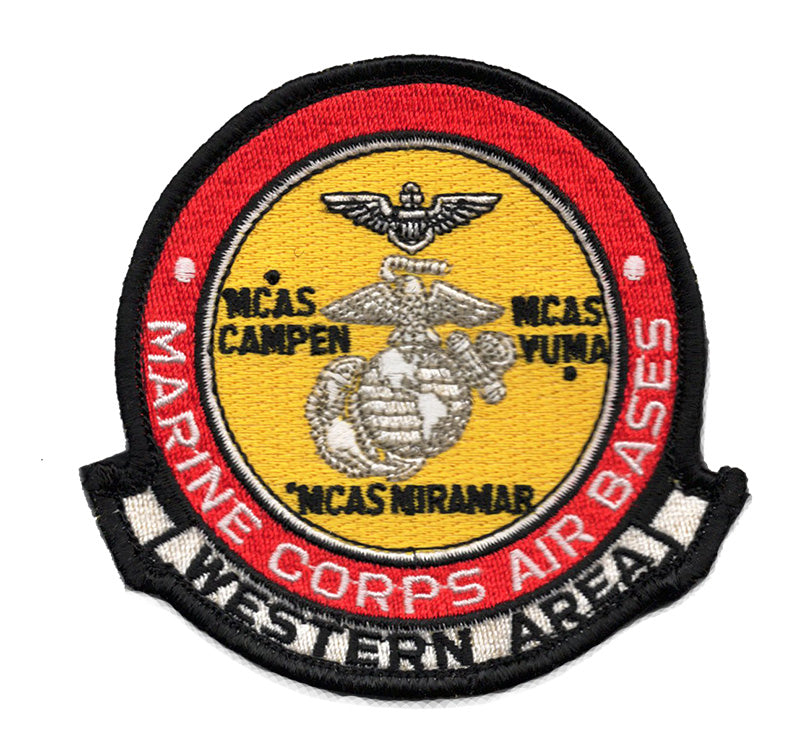 Marine Corps Air Base Western Area Hook and Loop Patch