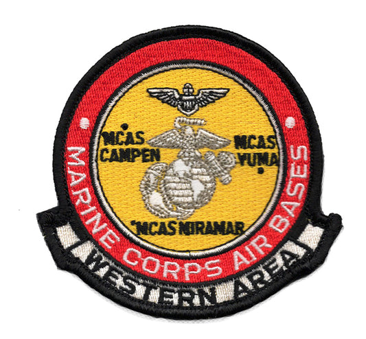 Marine Corps Air Base Western Area Hook and Loop Patch