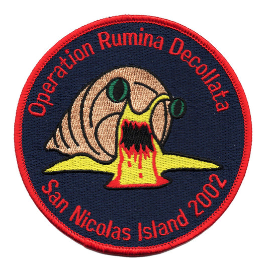 Operation Rumina Decollata San Nicolas Island 2002 Iron On Patch