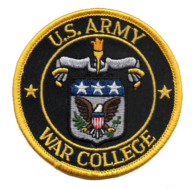 US Army War College Iron On Patch