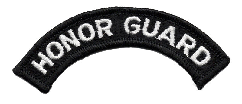 Honor Guard Rocker Iron On Patch